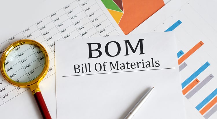 BOM-bill-of-materials Diversified Machining